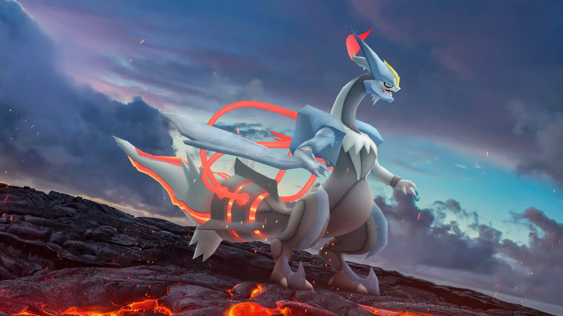 The official artwork for Legendary Pokémon in Pokémon GO
