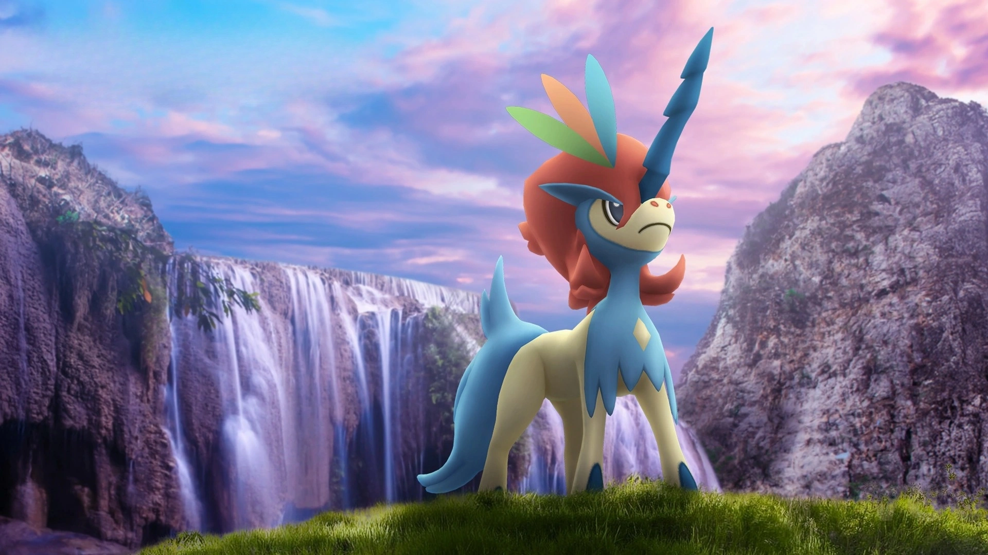 The official artwork for Legendary Pokémon in Pokémon GO