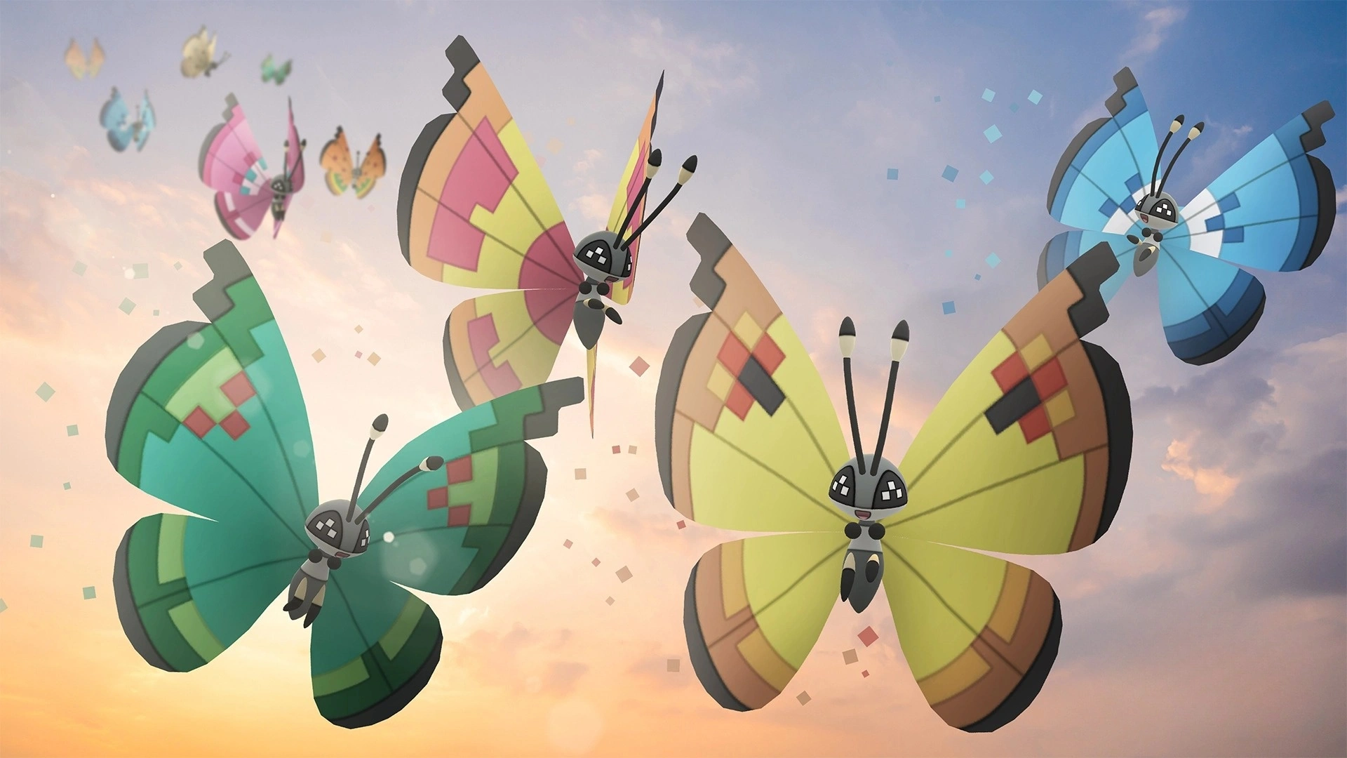 The official artwork for Legendary Pokémon in Pokémon GO